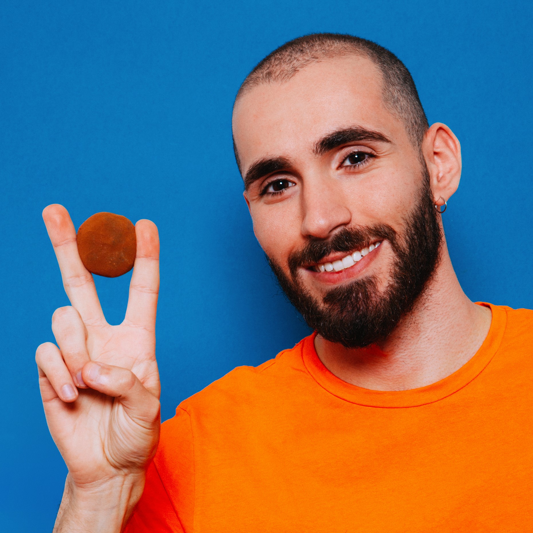 Hazelnut Wowchi Mochi Ice Cream